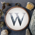 Letter Cross Stitch Pattern, Modern Monogram Cross Stitch Sampler, Customisable Name Embroidery Patterns Pdf, Counted, Personalised Gifts