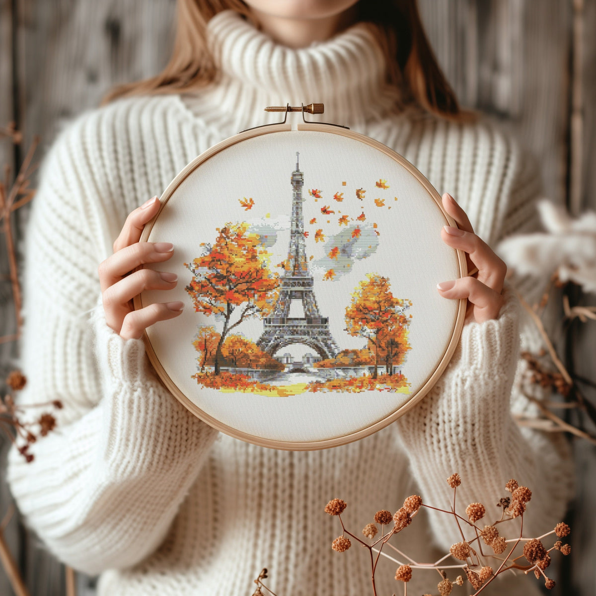 Watercolor Cross Stitch Pattern With Eiffel Tower City Cross Stitch Designs France Embroidery Pattern Pdf Counted Cross Stitch Patterns