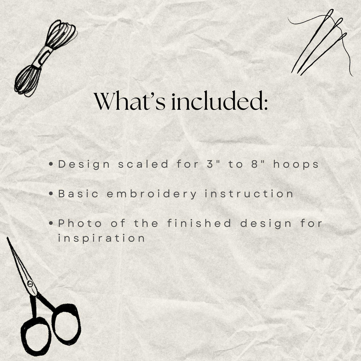 Easter Embroidery Pattern PDF With Chick, Spring Hand Embroidery Template With Instructions, Do It Yourself Gift, Happy Easter Gift For Mom