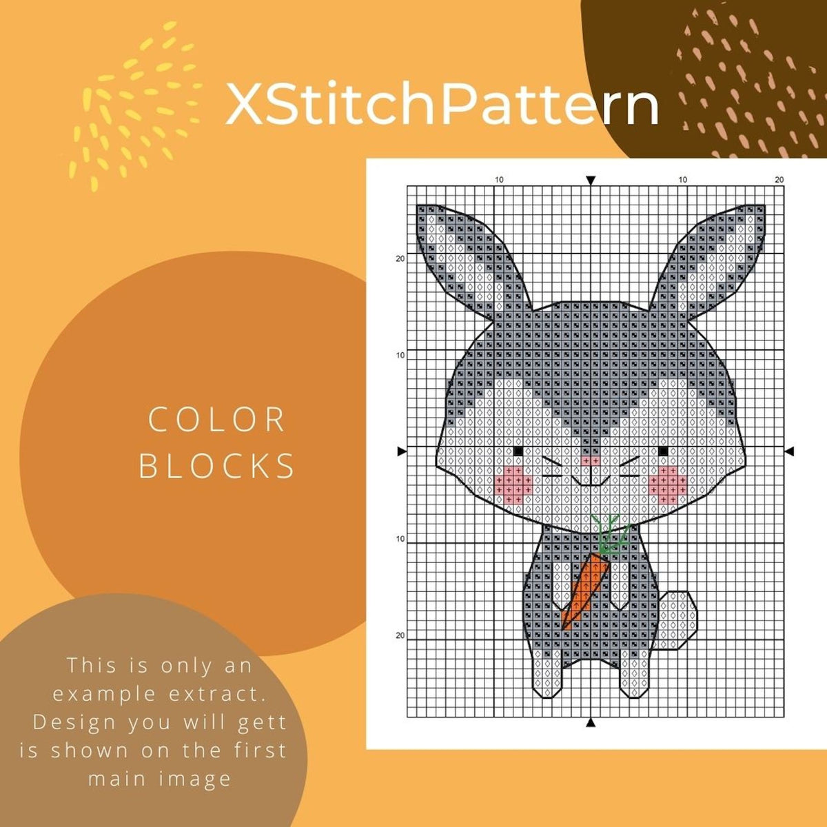 Counted Stitch Pattern Pdf With Monogram M, Custom Name Embroidery Pattern, Letter Cross Stitch Chart, Mother's Day Personalized Gifts