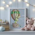 Baby Cross Stitch Pattern With Rabbit, Counted Cross Stitch, Nursery Embroidery PDF, Custom Newborn Gifts, Personalized Birth Announcement