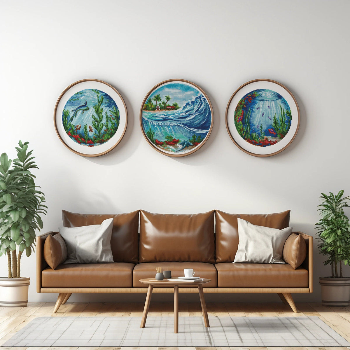 Under The Sea Cross Stitch Pattern, Ocean Embroidery Designs, Marine Cross Stitch Pdf, Cross Stitch Art For Advanced Stitcher, Saga File