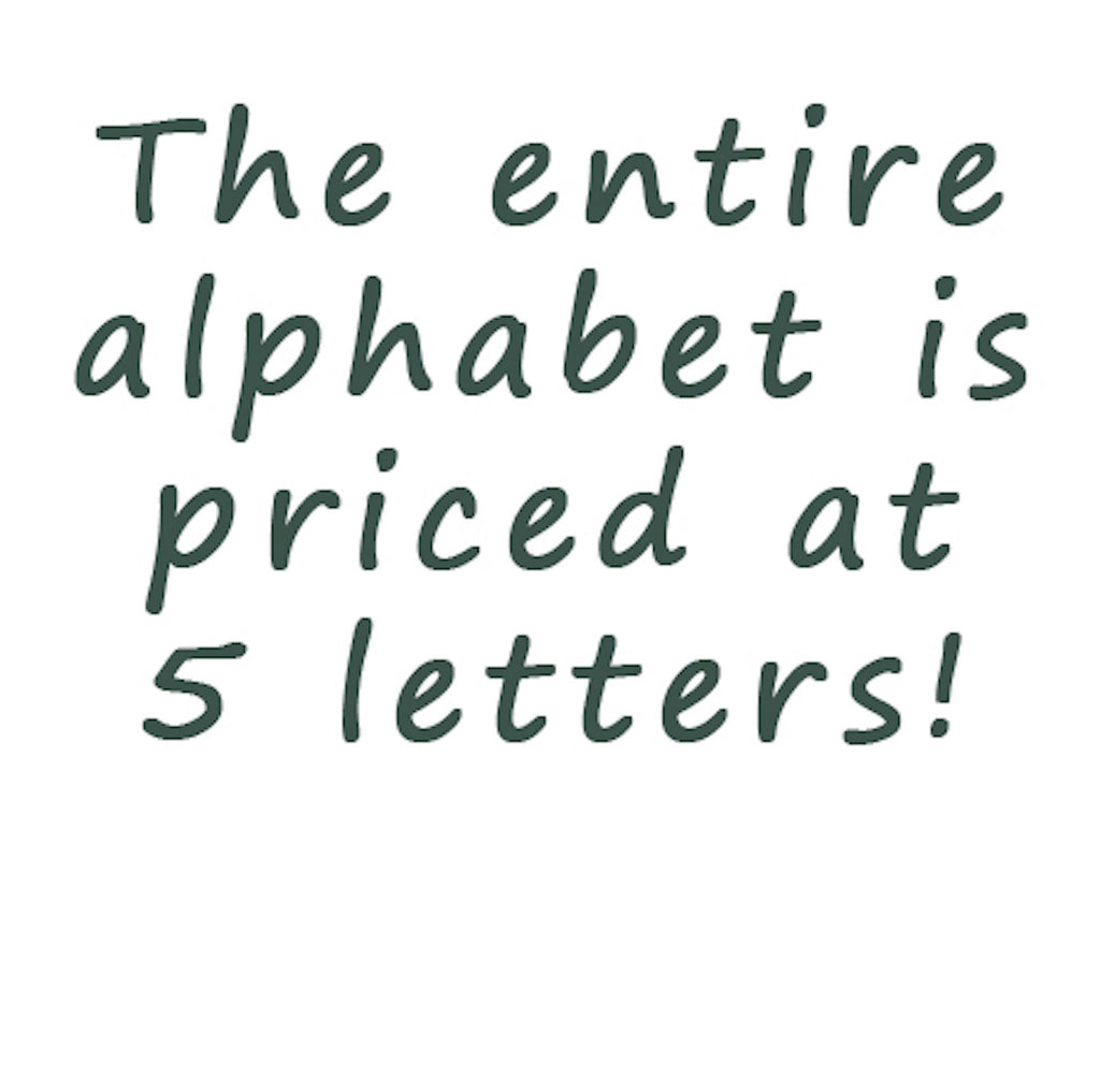 Customisable Letter Cross Stitch Pattern, Monogram Cross Stitch Chart, Name Embroidery Design, Count Cross Stitch Art, Personalised Gifts